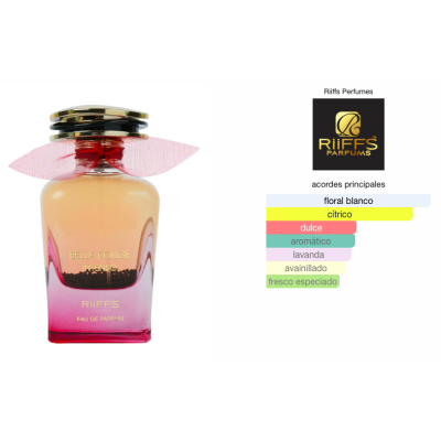 Riiffs Bella Rouge Intenso EDP 100 ml - Fragancia Seductora para Mujer Riiffs Bella Rouge Intenso EDP 100 ml - Fragancia Seductora para Mujer