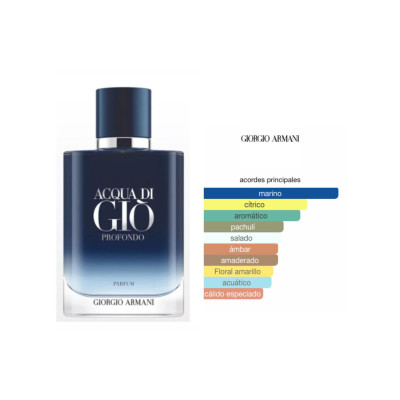 Giorgio Armani Acqua Di Gio Profondo Parfum 100 ml - Fragancia Hombre Giorgio Armani Acqua Di Gio Profondo Parfum 100 ml - Fragancia Hombre