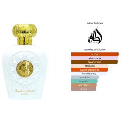 Lattafa Opulent Musk Eau De Parfum Mujer - Fragancia Cautivadora y Elegante Lattafa Opulent Musk Eau De Parfum Mujer - Fragancia Cautivadora y Elegante