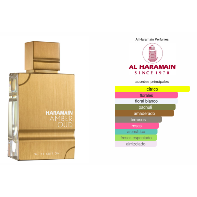 Al Haramain Amber Oud White EDP 200ml - Perfume Árabe Mujer Premium Al Haramain Amber Oud White EDP 200ml - Perfume Árabe Mujer Premium